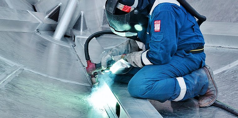Follow legal requirements for welding fume extraction